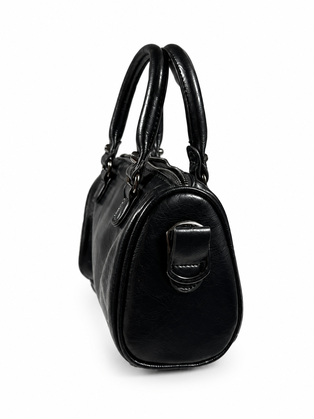 Moto Pillow Bag — Black