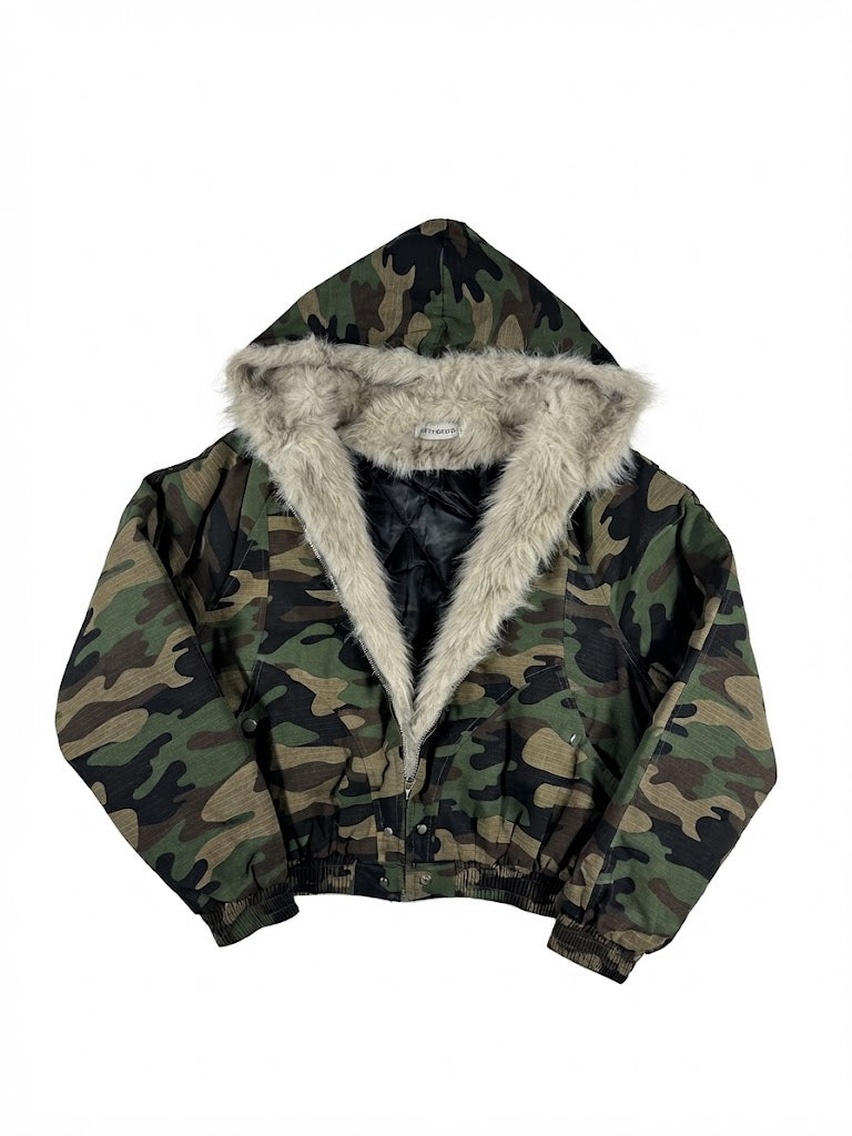 ALASKA OPIUM Camo Bomber