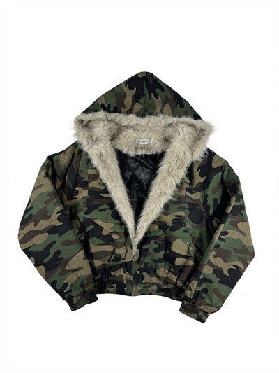 ALASKA OPIUM Camo Bomber