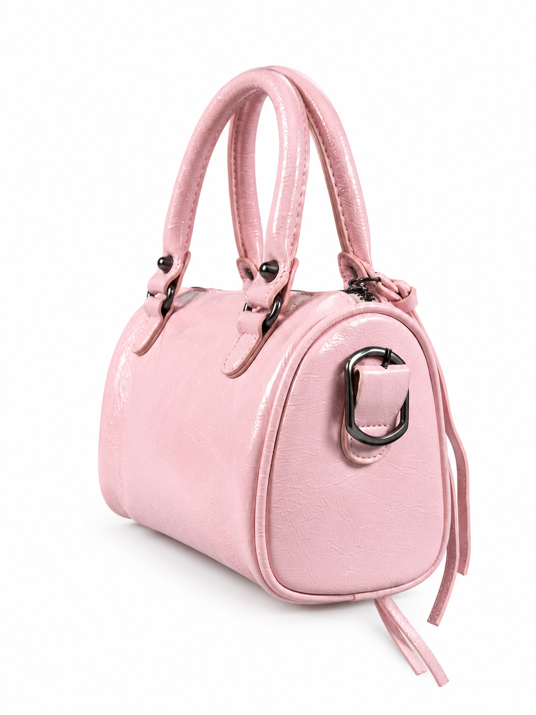 Moto Pillow Bag — Pink