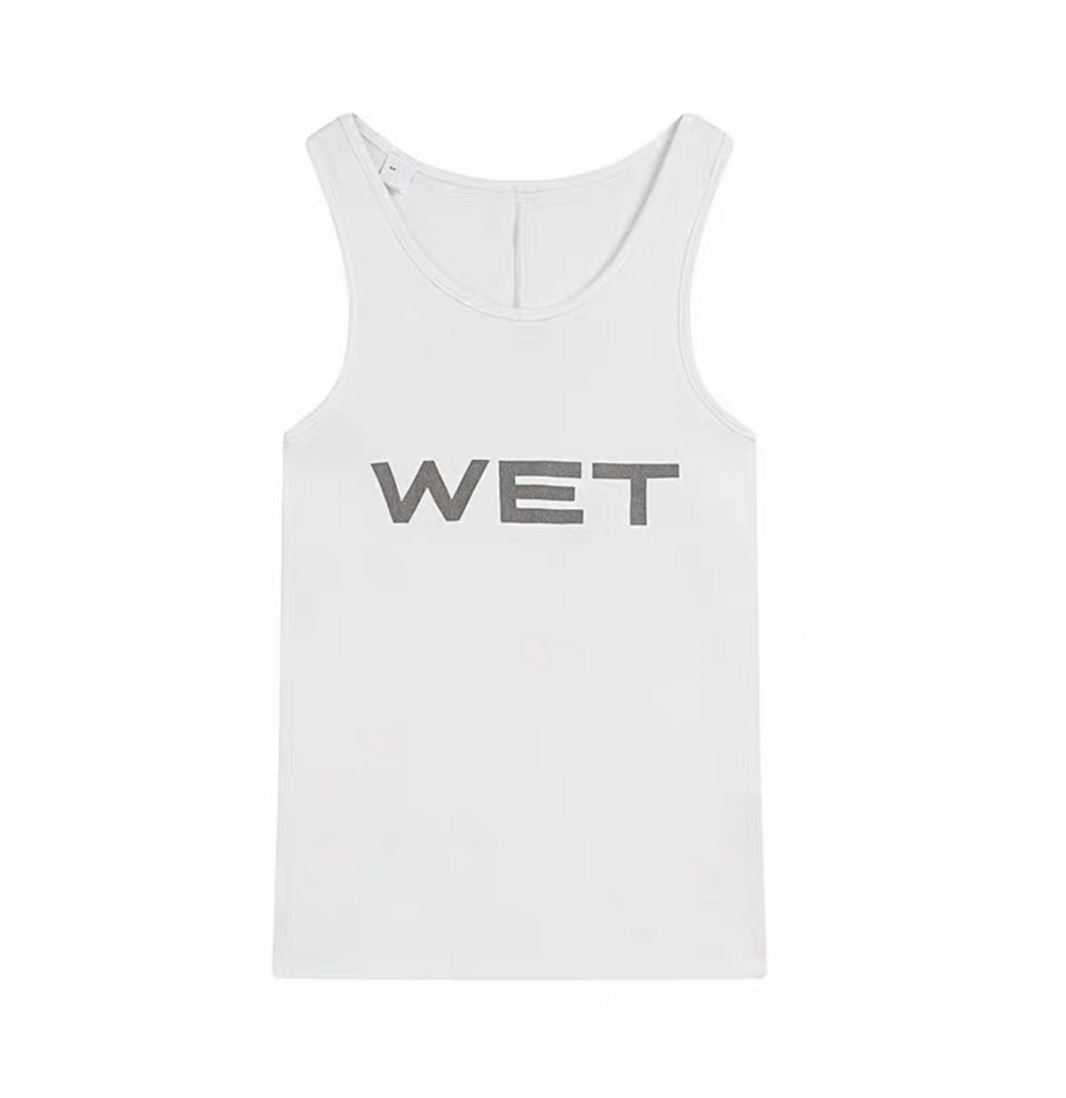 YZY Mowalola WET Tank Top — White