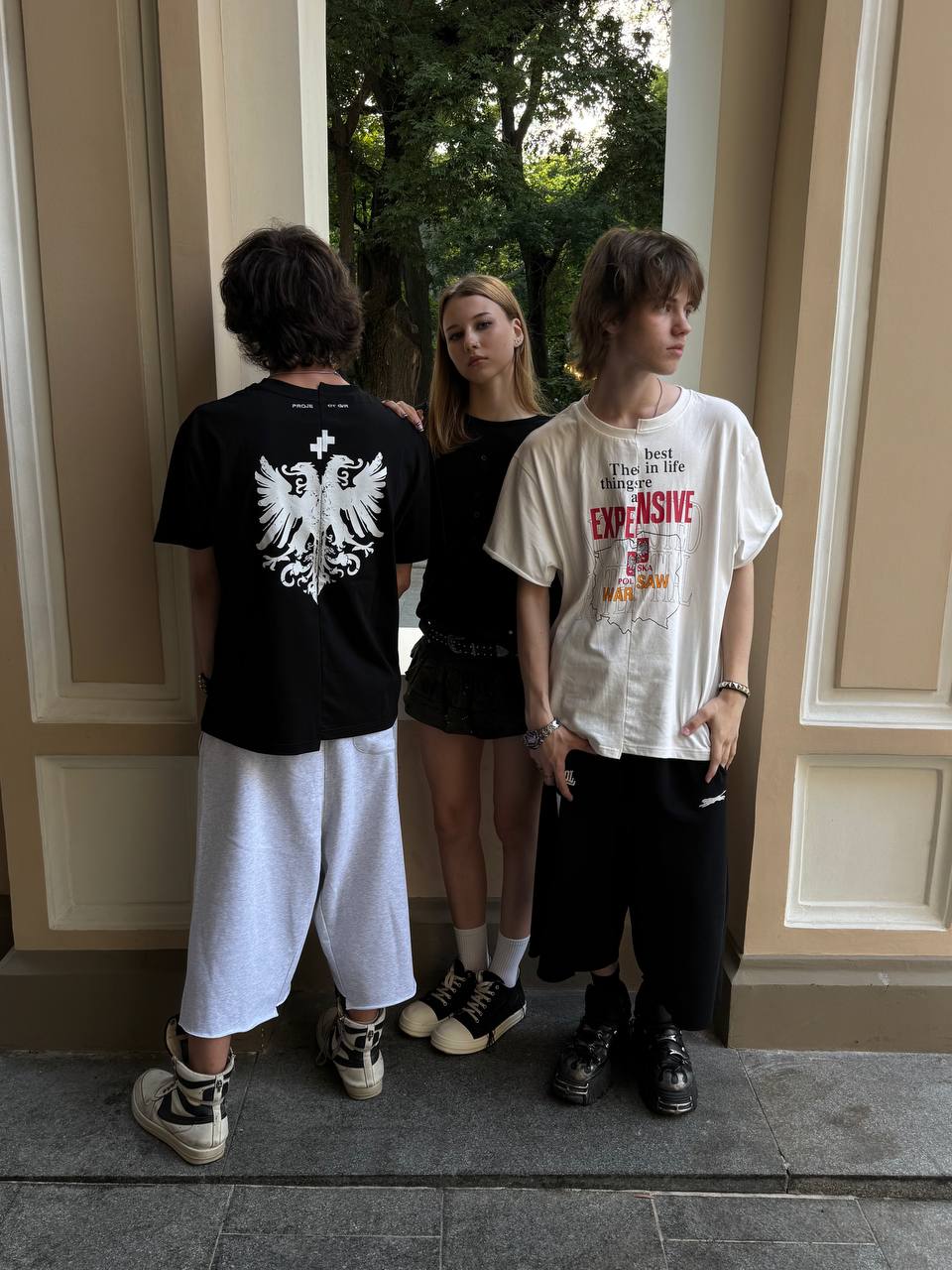 Project G/R Reworked Small Fit Polska T-Shirt — White