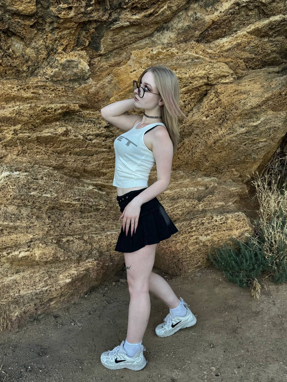 YZY Mowalola WET Tank Top — White