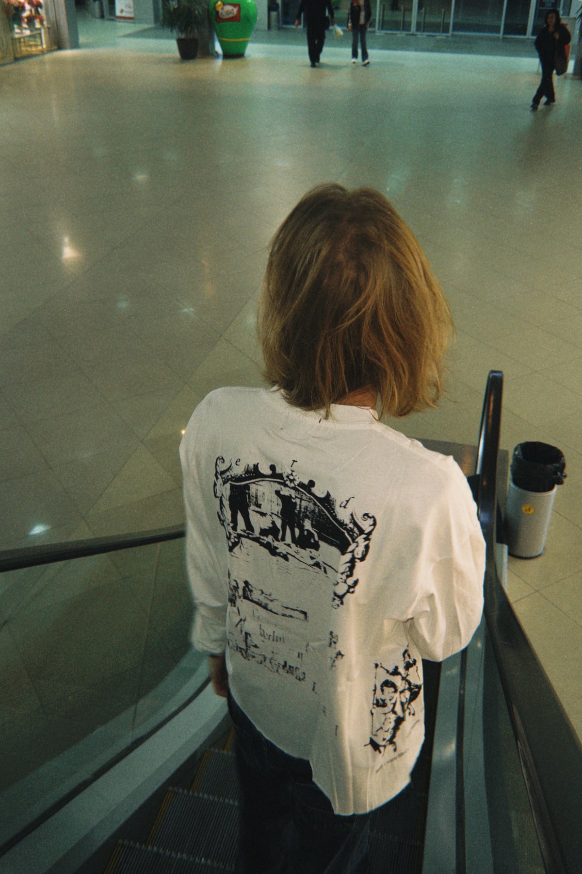 Enfants Riches Déprimés Napoleon Long Sleeve T-Shirt - Faded White
