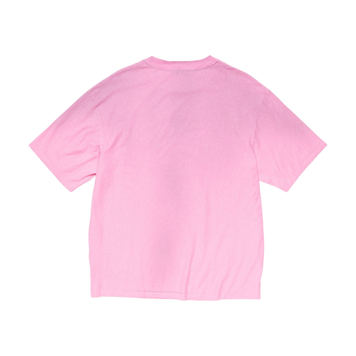 Acne Studios Sprayed Logo T-Shirt - Cotton Candy Pink