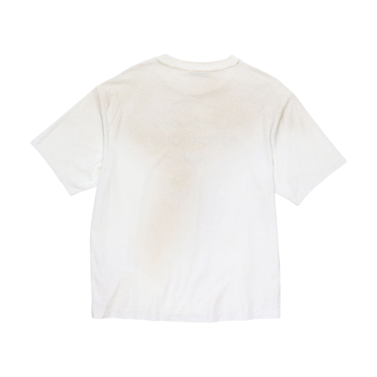 Acne Studios Sprayed Logo T-Shirt - Dusty White