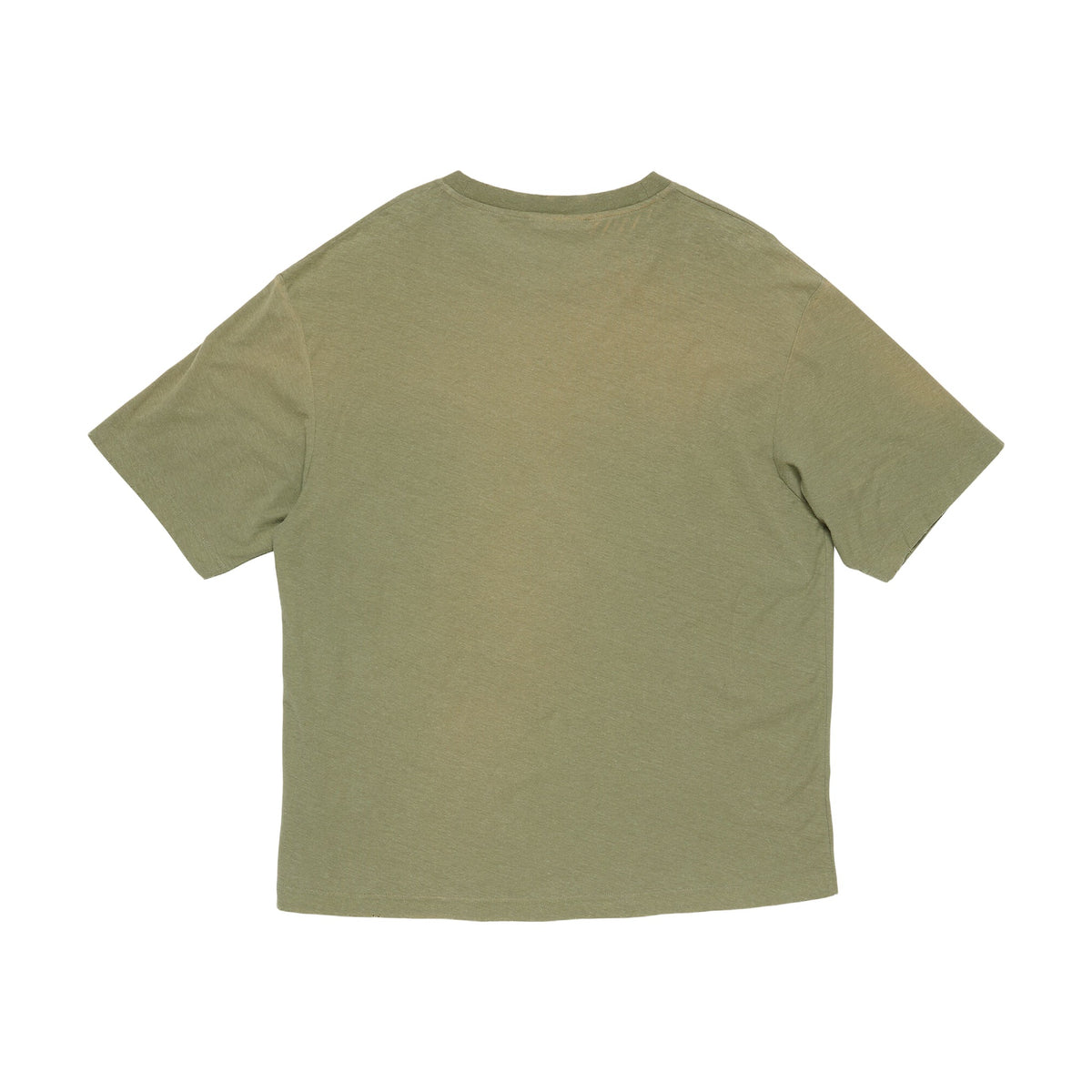 Acne Studios Sprayed Logo T-Shirt - Olive Green