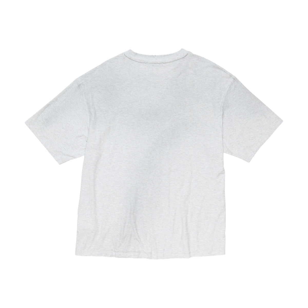 Acne Studios Sprayed Logo T-Shirt - Pale Grey Melange