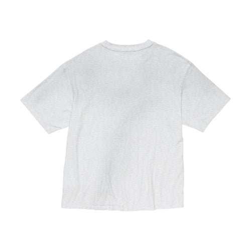Acne Studios Sprayed Logo T-Shirt - Pale Grey Melange