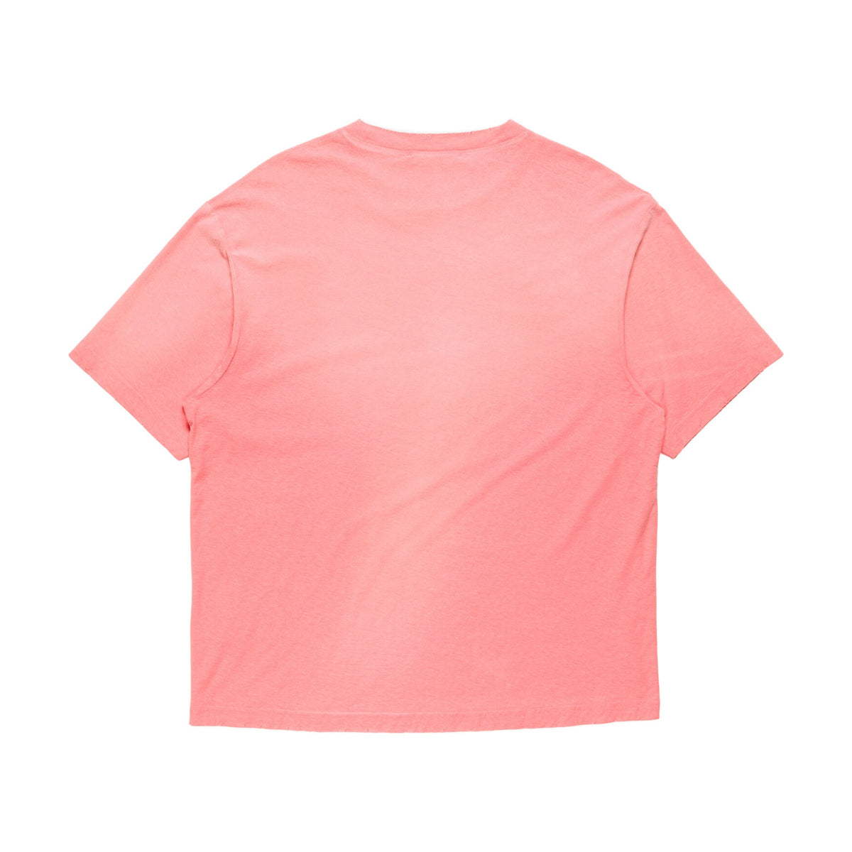 Acne Studios Sprayed Logo T-Shirt - Tango Pink