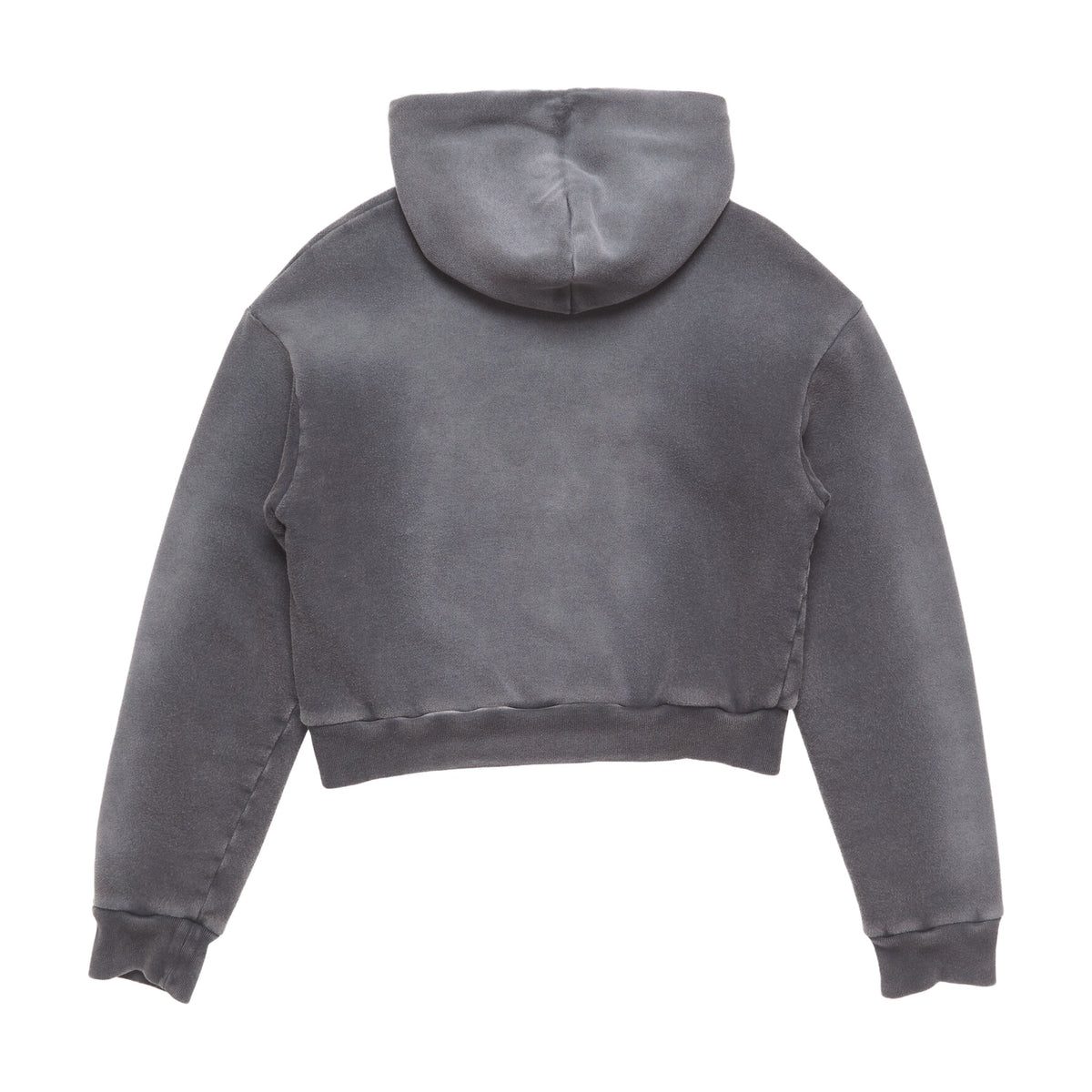Acne Studios Sprayed Zip Hoodie - Faded Black