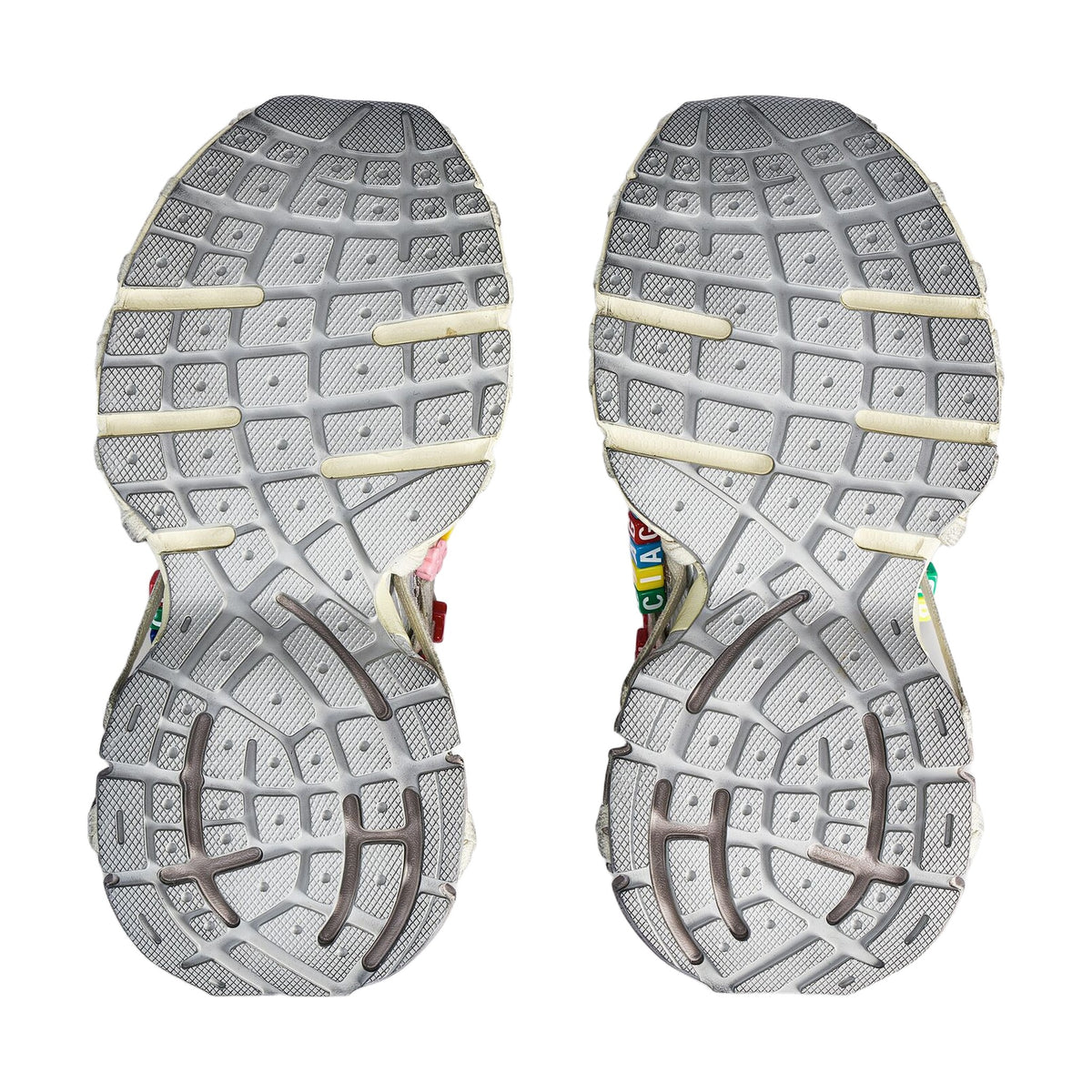 Balenciaga 3XL Extreme Lace Sneaker — Eggshell Multicolor