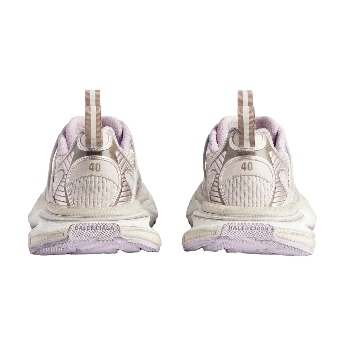 Balenciaga 3XL Extreme Laces B Sneaker — Beige Brown Lilac