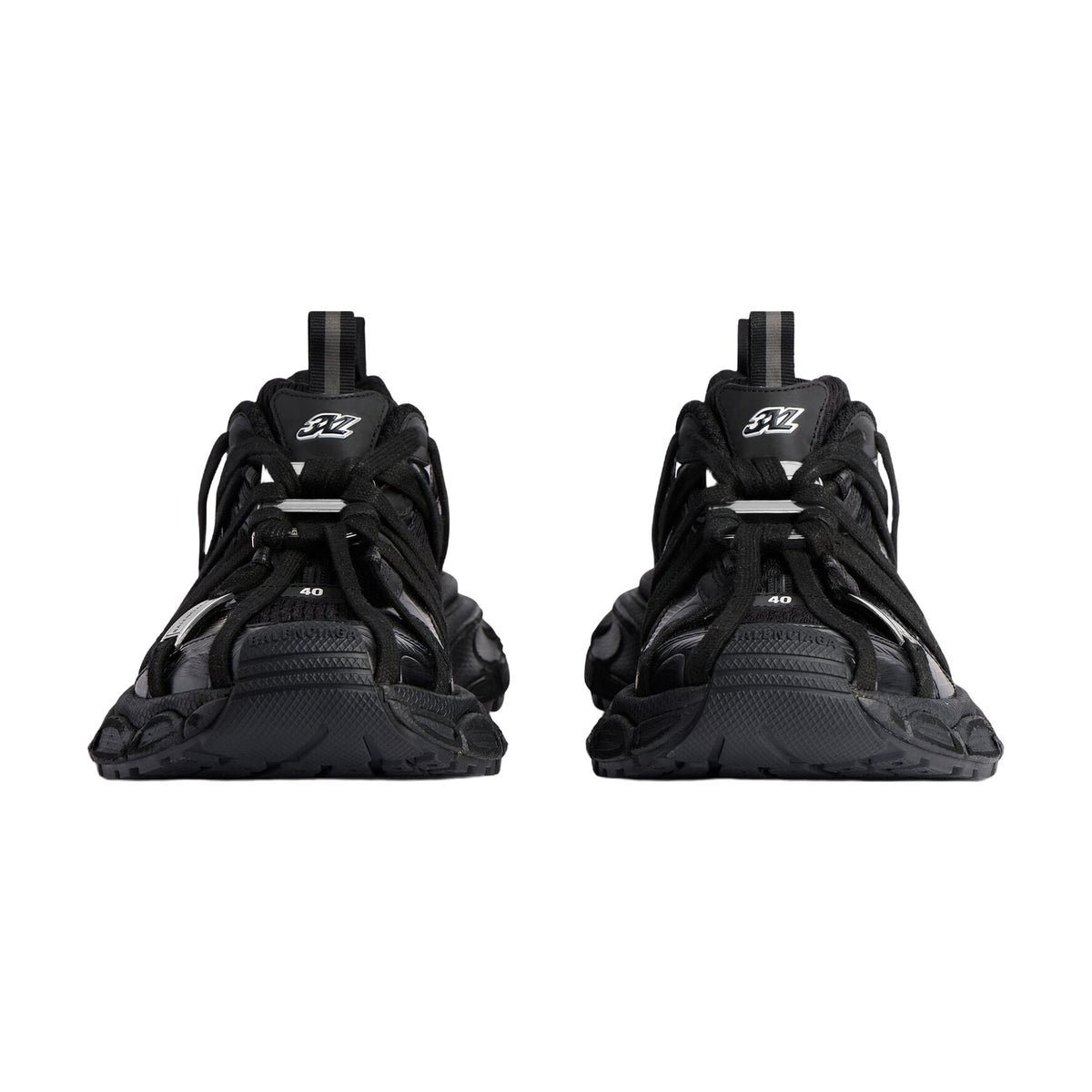 Balenciaga 3XL Extreme Laces B Sneaker — Black