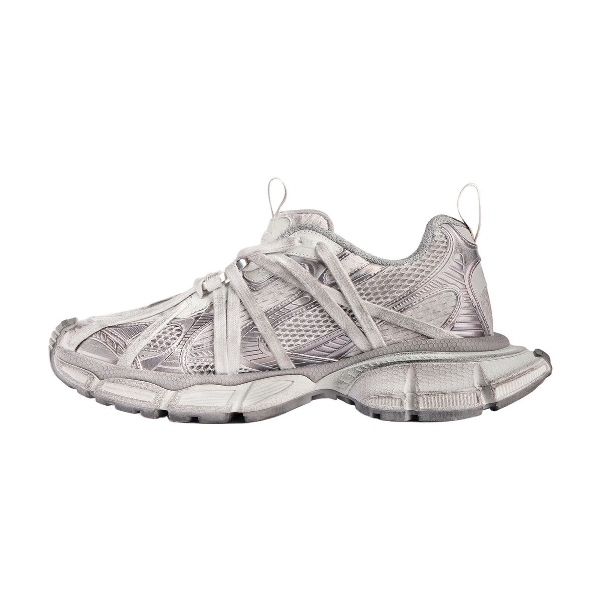 Balenciaga 3XL Extreme Laces B Sneaker — Grey