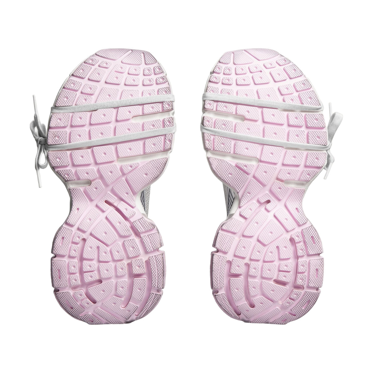 Balenciaga 3XL Gel Clearsole Sneaker — White Pink Black
