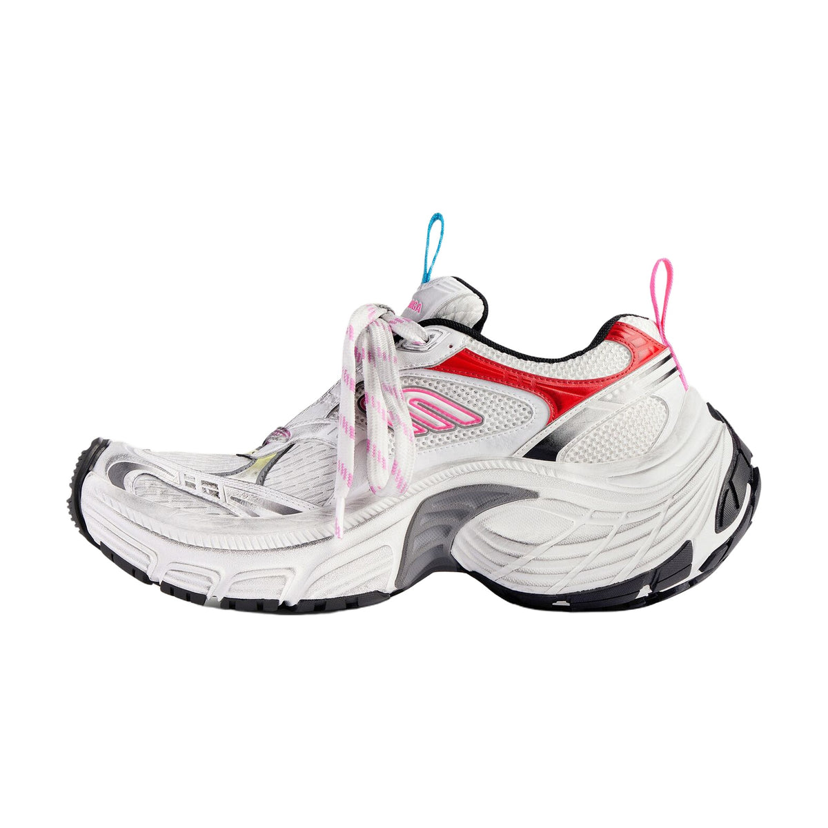 Balenciaga 6XL Sneaker — White Pink Multicolor