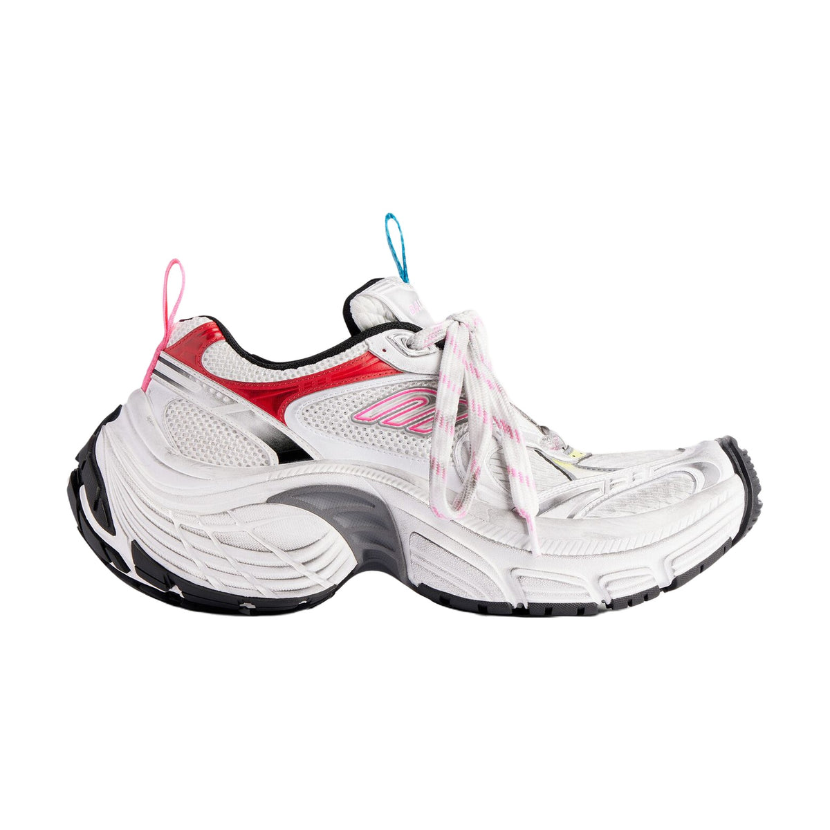 Balenciaga 6XL Sneaker — White Pink Multicolor