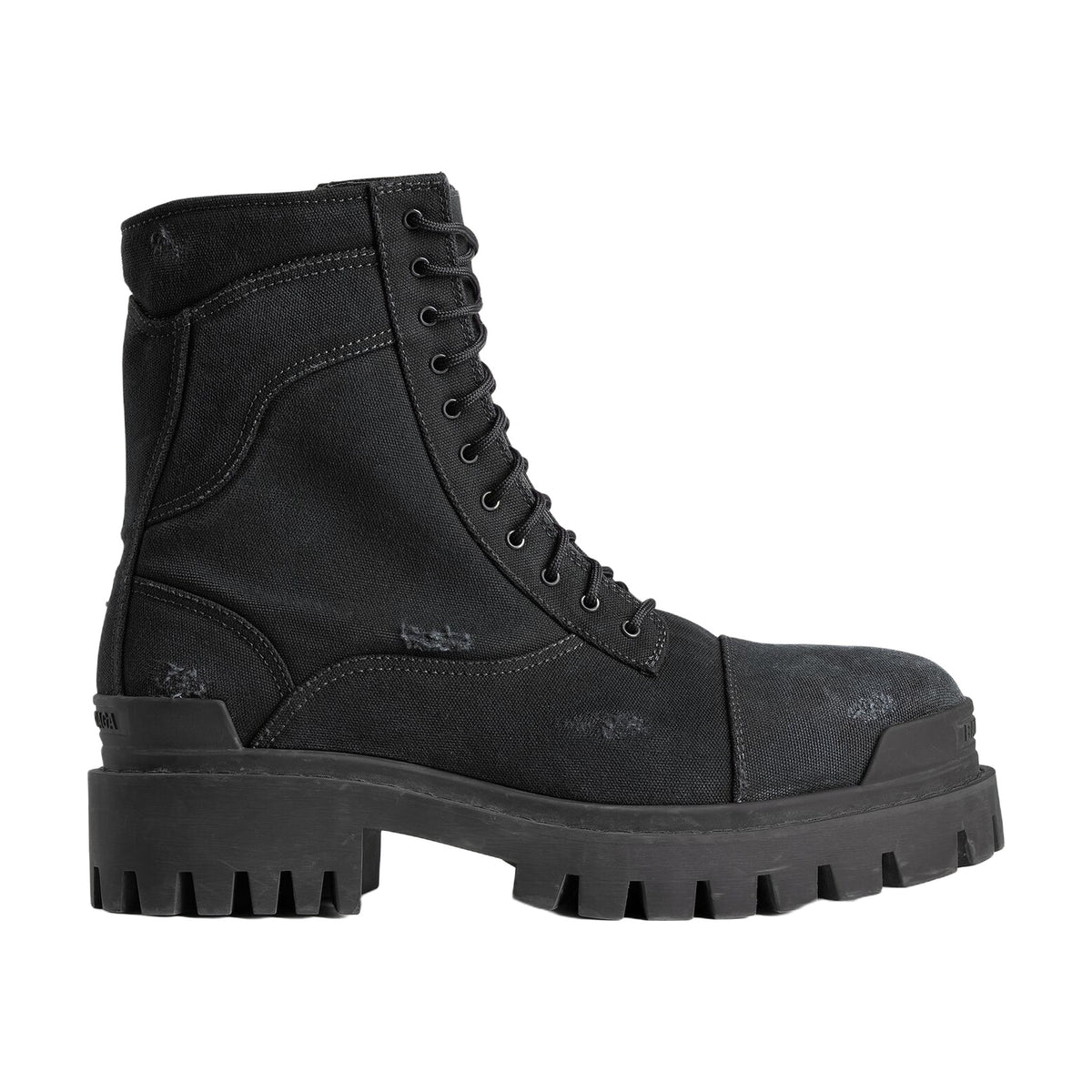 Balenciaga Combat Strike Boot — Black