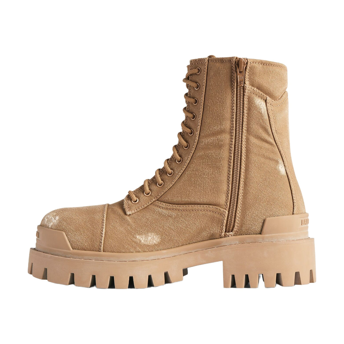 Balenciaga Combat Strike Boot — Brown