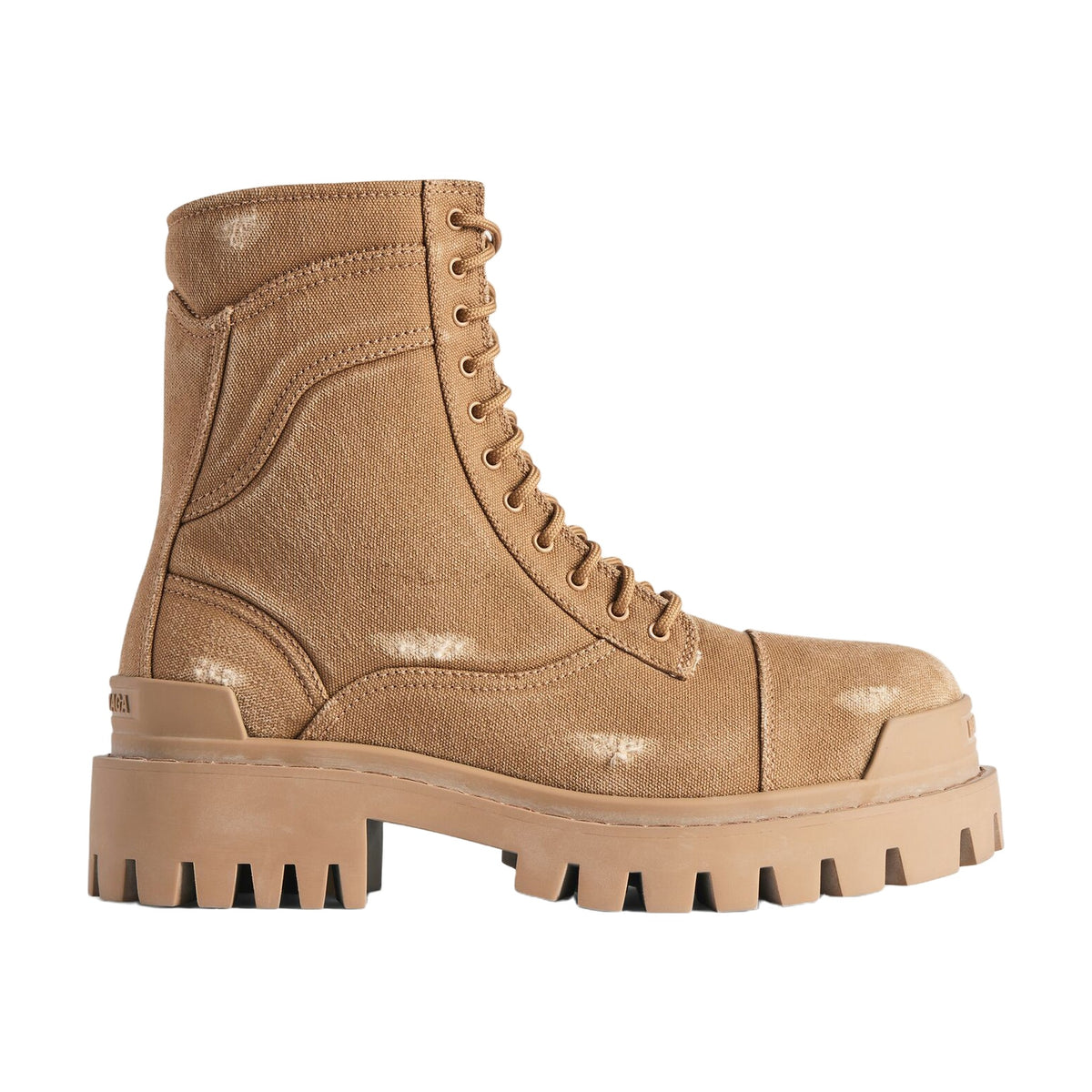 Balenciaga Combat Strike Boot — Brown