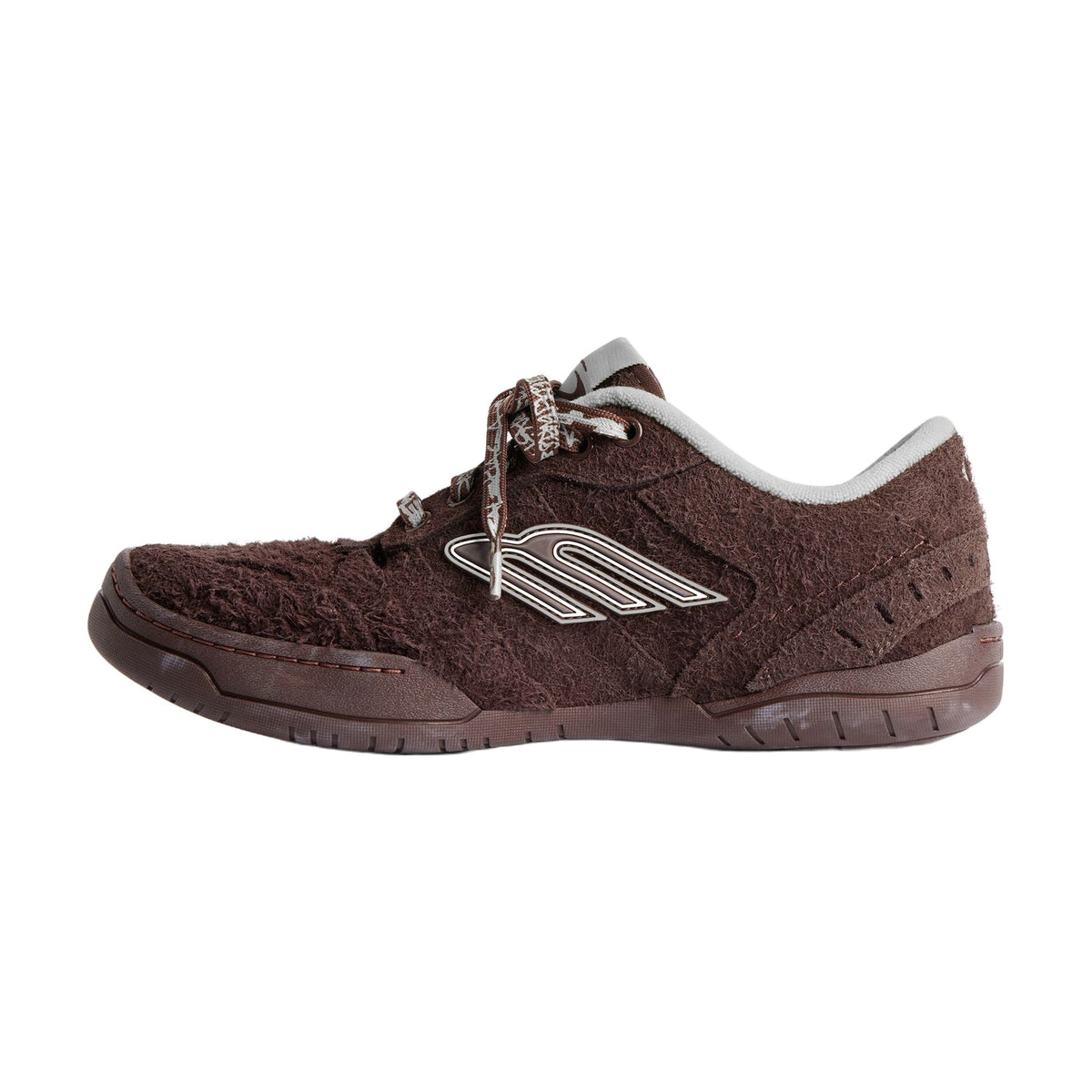 Balenciaga Hamptons Suede Sneaker — Dark Brown