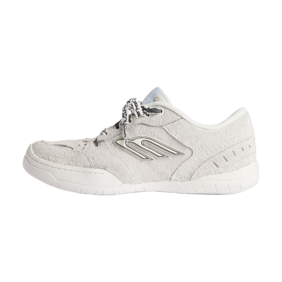 Balenciaga Hamptons Suede Sneaker — Off White