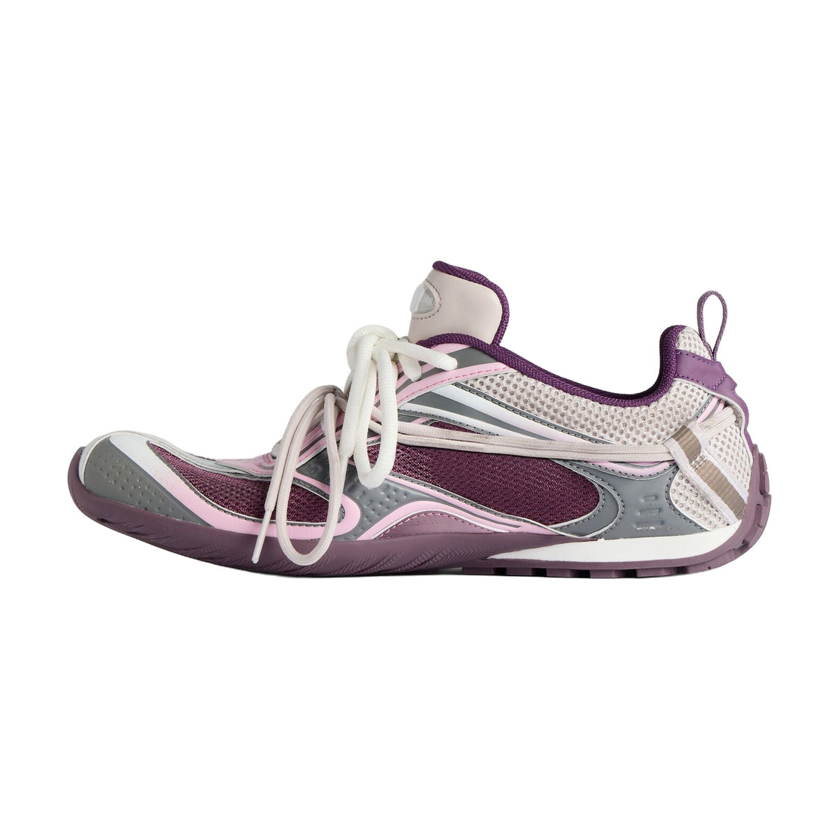 Balenciaga Radar Gradient Lines Sneaker — Purple Pink