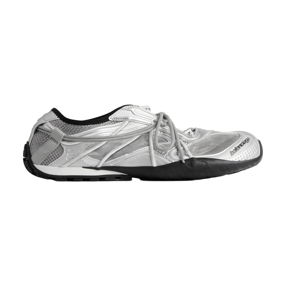 Balenciaga Radar Slip-On Sneaker — Silver