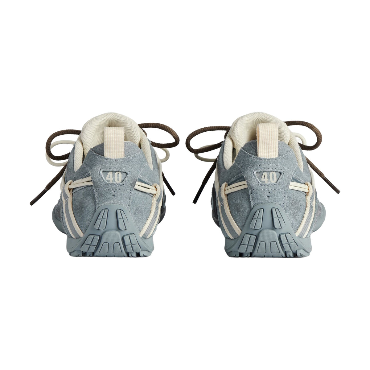 Balenciaga Radar Velvety Sneaker — Grey Blue