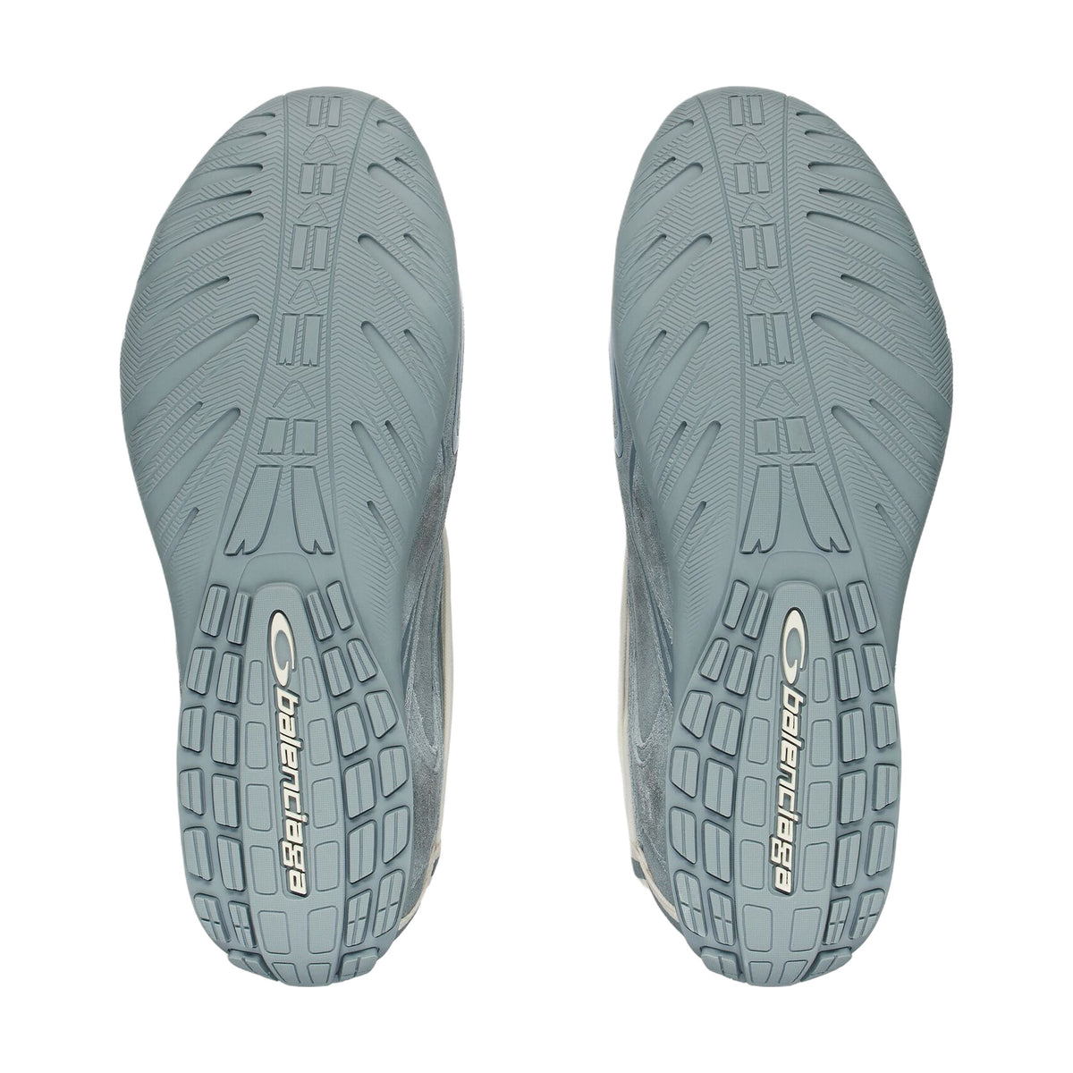 Balenciaga Radar Velvety Sneaker — Grey Blue