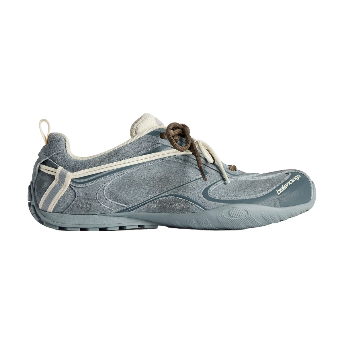Balenciaga Radar Velvety Sneaker — Grey Blue