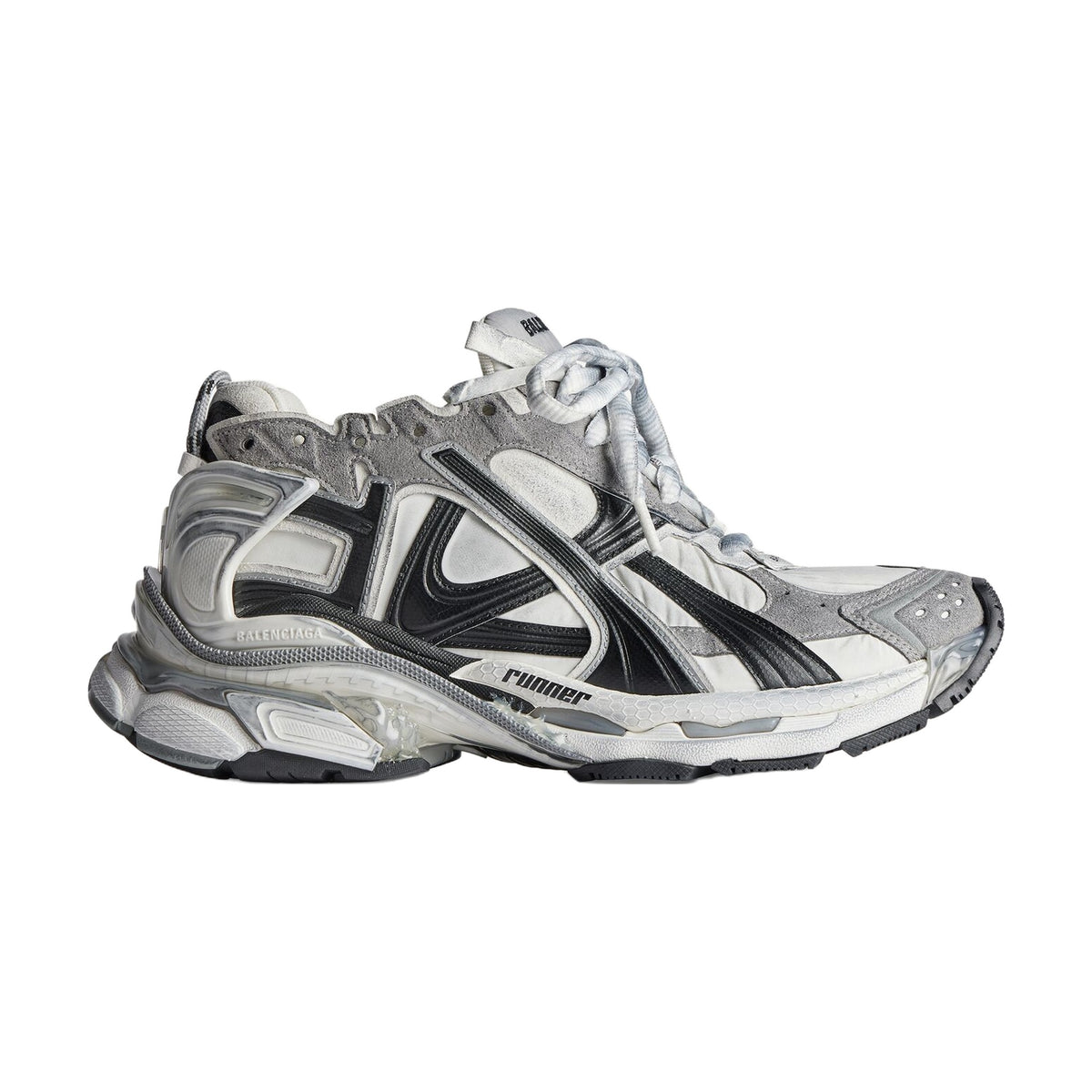 Balenciaga Runner Sneaker — Grey White Black