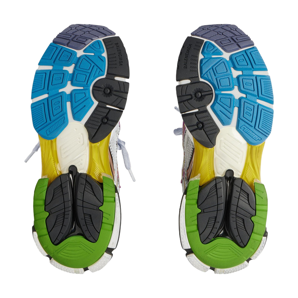 Balenciaga Runner Sneaker — Multicolor Green Yellow