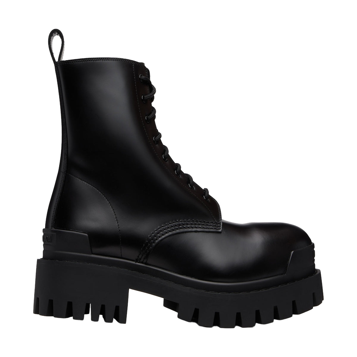 Balenciaga Strike Zip Boot — Black