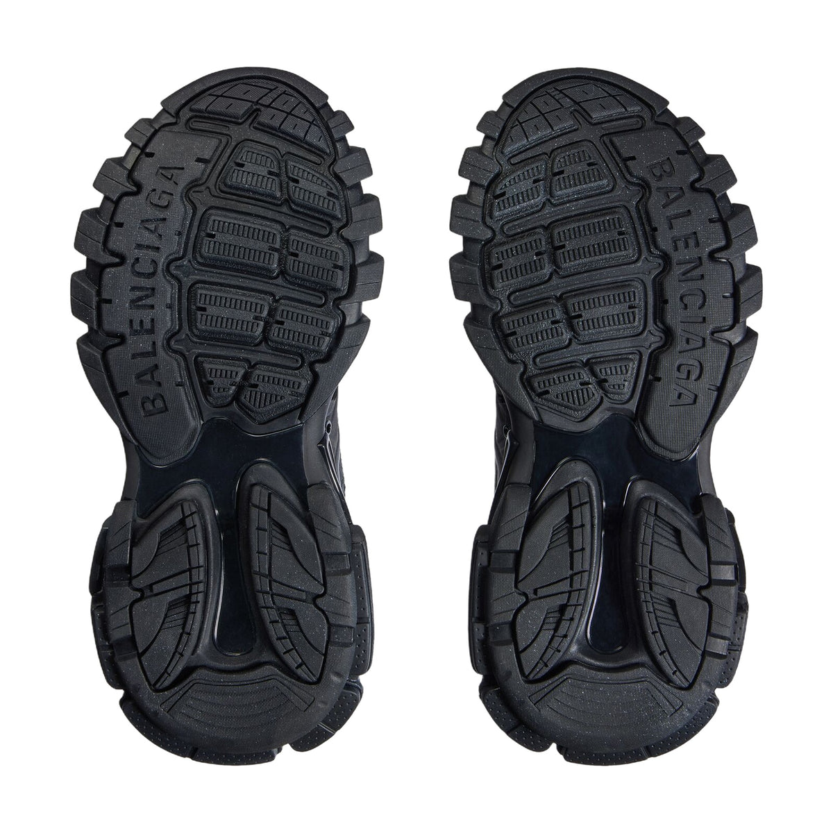 Balenciaga Track Signature Sneaker — Black White