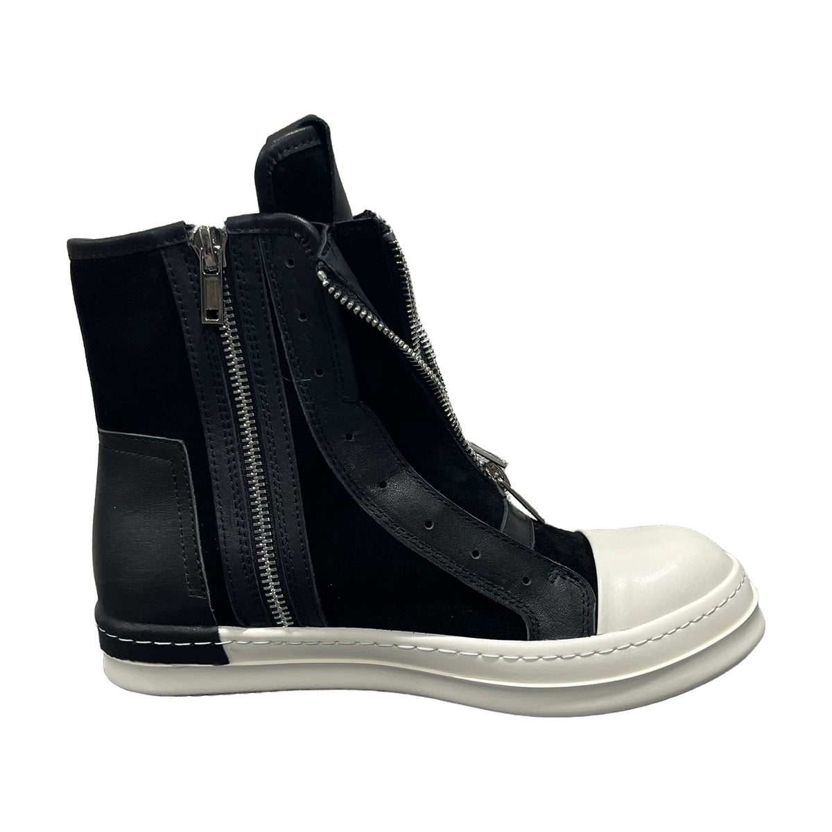 Cinzia Araia Double Zip High — Black