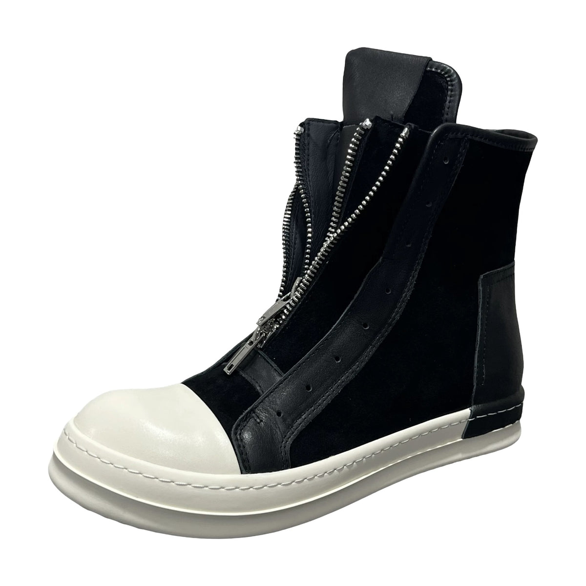 Cinzia Araia Double Zip High — Black