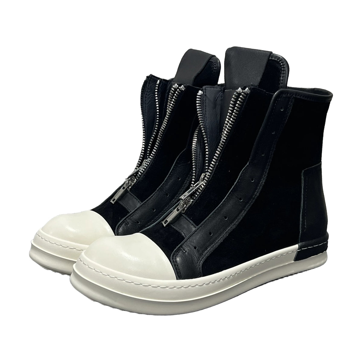 Cinzia Araia Double Zip High — Black