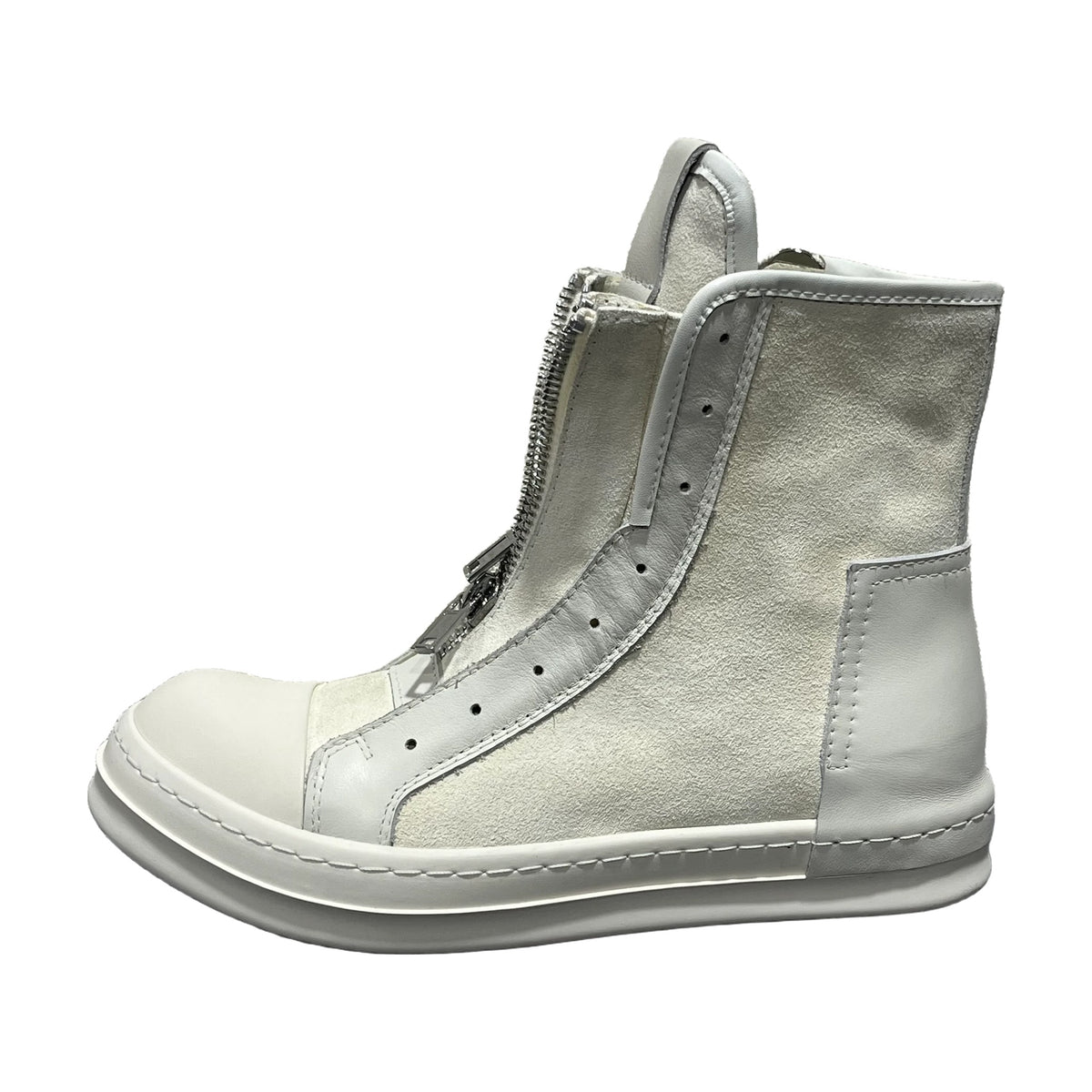 Cinzia Araia Double Zip High — White