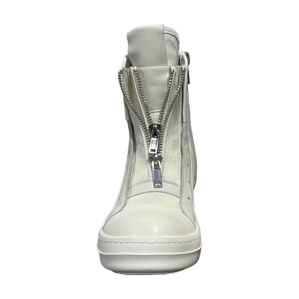 Cinzia Araia Double Zip High — White