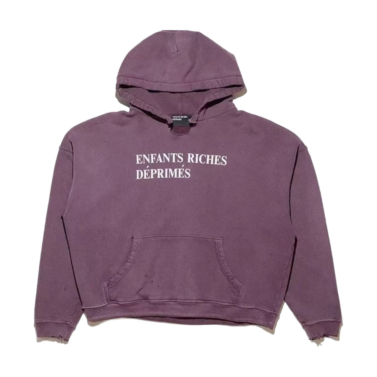 Enfants Riches Déprimés Classic Logo Hoodie - Washed Wine Purple