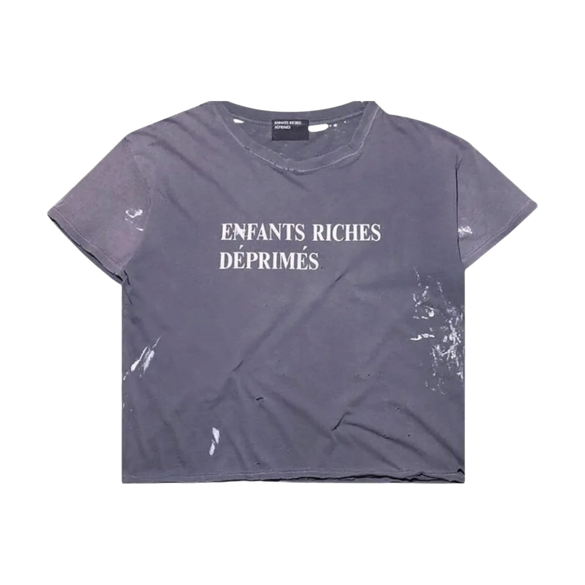 Enfants Riches Déprimés Classic Logo T-Shirt - Paint Grey