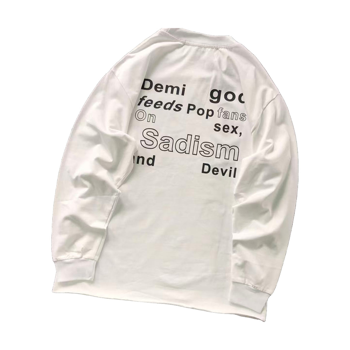 Enfants Riches Déprimés Demigod Long Sleeve T-Shirt - White