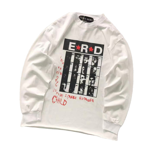 Enfants Riches Déprimés Demigod Long Sleeve T-Shirt - White