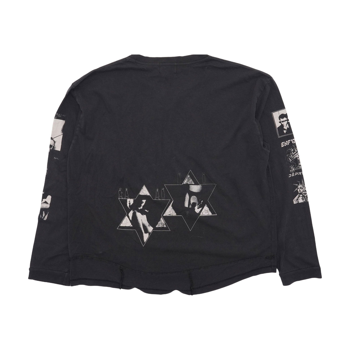 Enfants Riches Déprimés Eulogy Long Sleeve T-Shirt - Faded Black