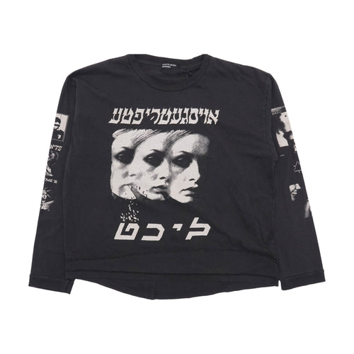 Enfants Riches Déprimés Eulogy Long Sleeve T-Shirt - Faded Black