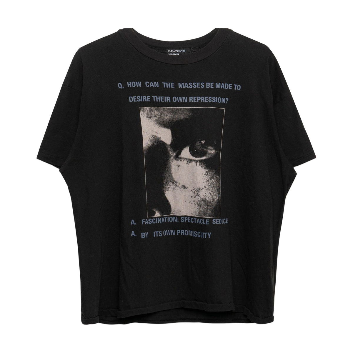 Enfants Riches Déprimés Ideology Materialised T-Shirt - Faded Black
