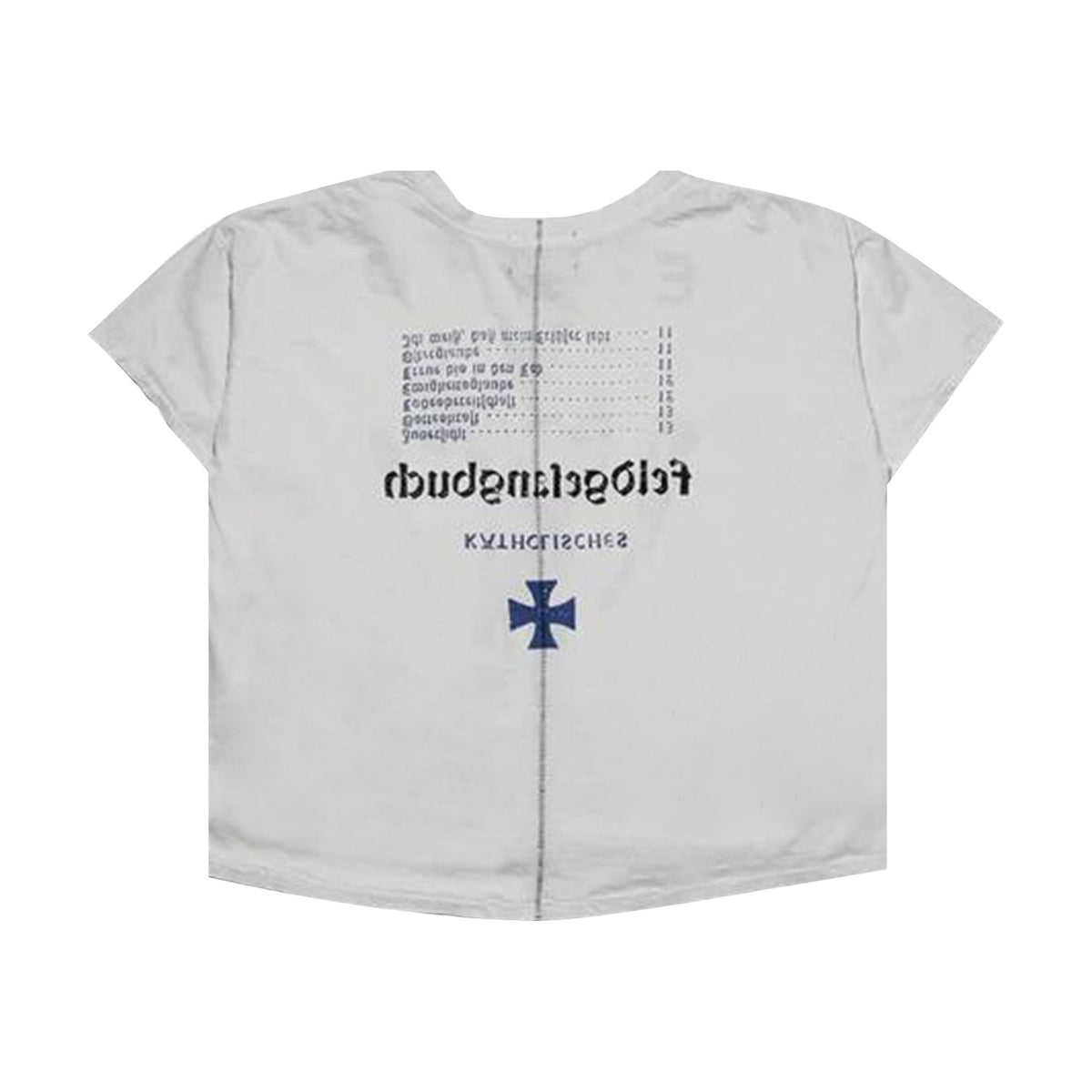 Enfants Riches Déprimés Katholisches Toothbrush T-Shirt - White