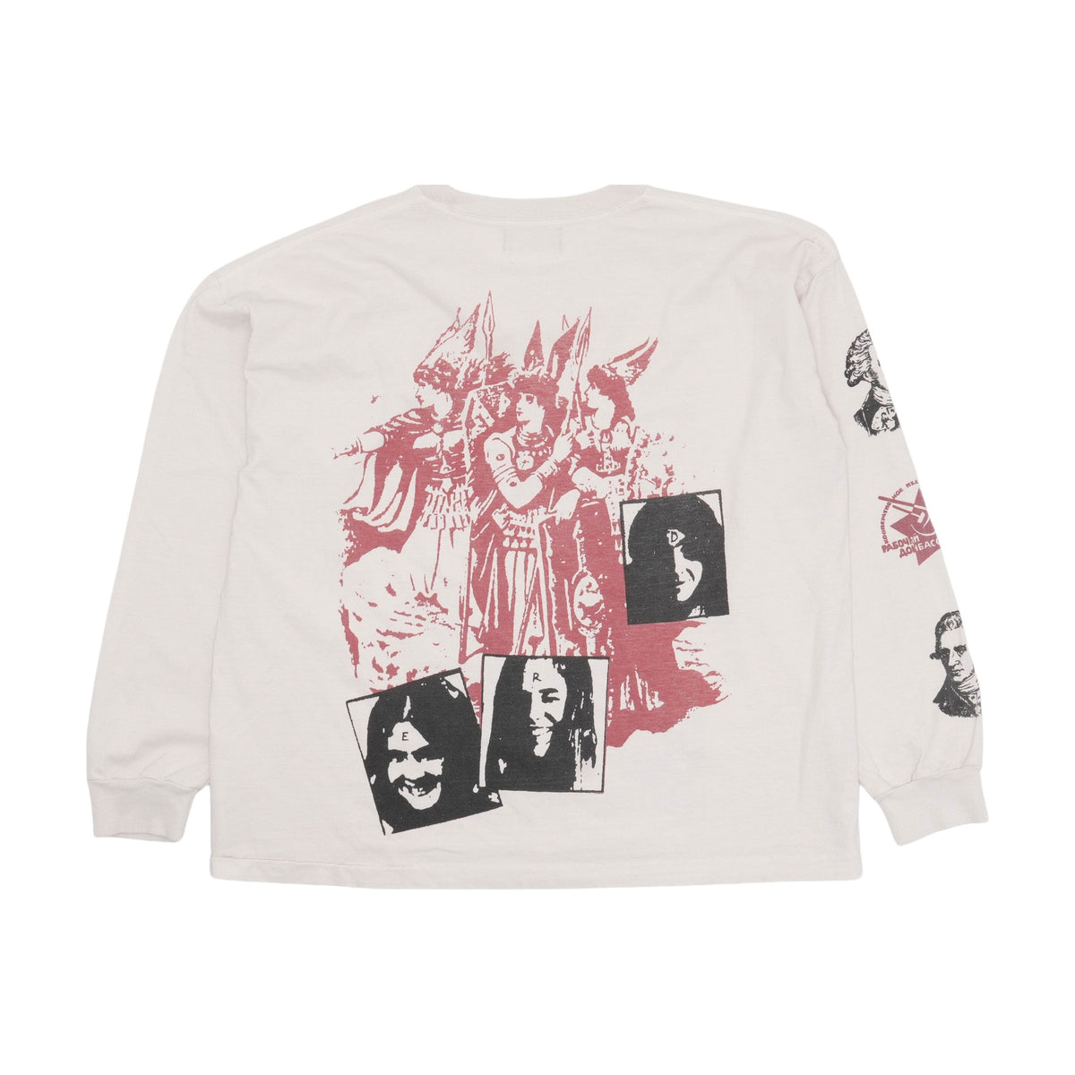 Enfants Riches Déprimés Living Altar Long Sleeve T-Shirt - Faded White